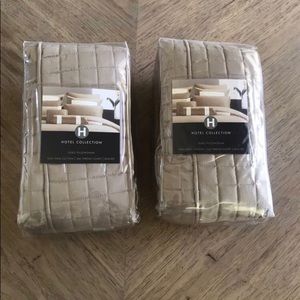 Set of 2 Hotel Collection Euro Pillow Shams